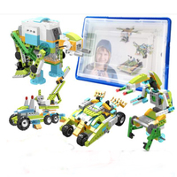 Toptan WeDo 2.0 kök eğitim montaj Robot oyuncaklar çocuk eğitim yaratıcı DIY çocuk oyun Legoing 45300 blok setleri