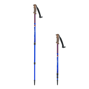 Bras <span class=keywords><strong>de</strong></span> <span class=keywords><strong>randonnée</strong></span> télescopique à poignée <span class=keywords><strong>de</strong></span> liège, leurre amortisseur, pour chasse, <span class=keywords><strong>randonnée</strong></span>, Trekking - Product Image 5