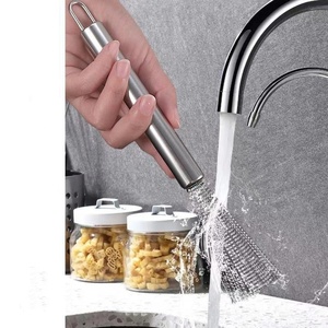 Kitchen Stainless Steel Cleaning <b>Brush</b> with Long Handle Anti-Rust Utensil Scrubber Special Kitchen Tool for Pots and Pans - Product Image 3