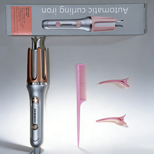 <span class=keywords><strong>Rizador</strong></span> <span class=keywords><strong>de</strong></span> Pelo Automático <span class=keywords><strong>de</strong></span> Cerámica con Función <span class=keywords><strong>de</strong></span> <span class=keywords><strong>Aire</strong></span> Frío, Pantalla LED, Fuente <span class=keywords><strong>de</strong></span> Alimentación Eléctrica, Herramienta <span class=keywords><strong>de</strong></span> Peinado con Rotación Automática - Product Image 3