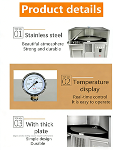 China Rotimatic Stainless Steel Motor Pita <b>Bread</b> Roti <b>Maker</b> Manufacturing Machine for Small Naan Tortilla Wrap - Product Image 5