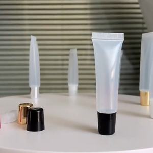 หลอดลิปบาล์มแบบเติมได้ ขนาด 5 มล. 10 มล. 15 มล. 18 มล. พร้อมฝาปิด สำหรับลิปสติก ลิปกลอส แบบใส บีบได้  หลอดนิ่มสำหรับเครื่องสำอาง  รับทำโลโก้ตามสั่ง - Product Image 2