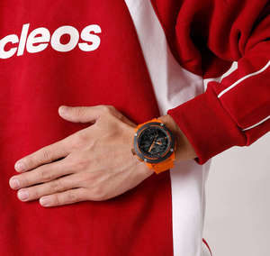 Montre pour femme 7114, 40 mm, double affichage, sportive, décontractée, simple, boîtier en acier inoxydable, bracelet en silicone, étanche, quartz - Product Image 5