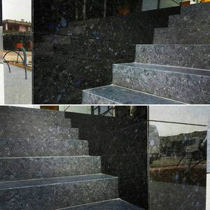 Venta Caliente de Losas de Granito Azul <span class=keywords><strong>Volga</strong></span>, Pisos de Piedra Natural, Granito Ojos Azules - Product Image 6
