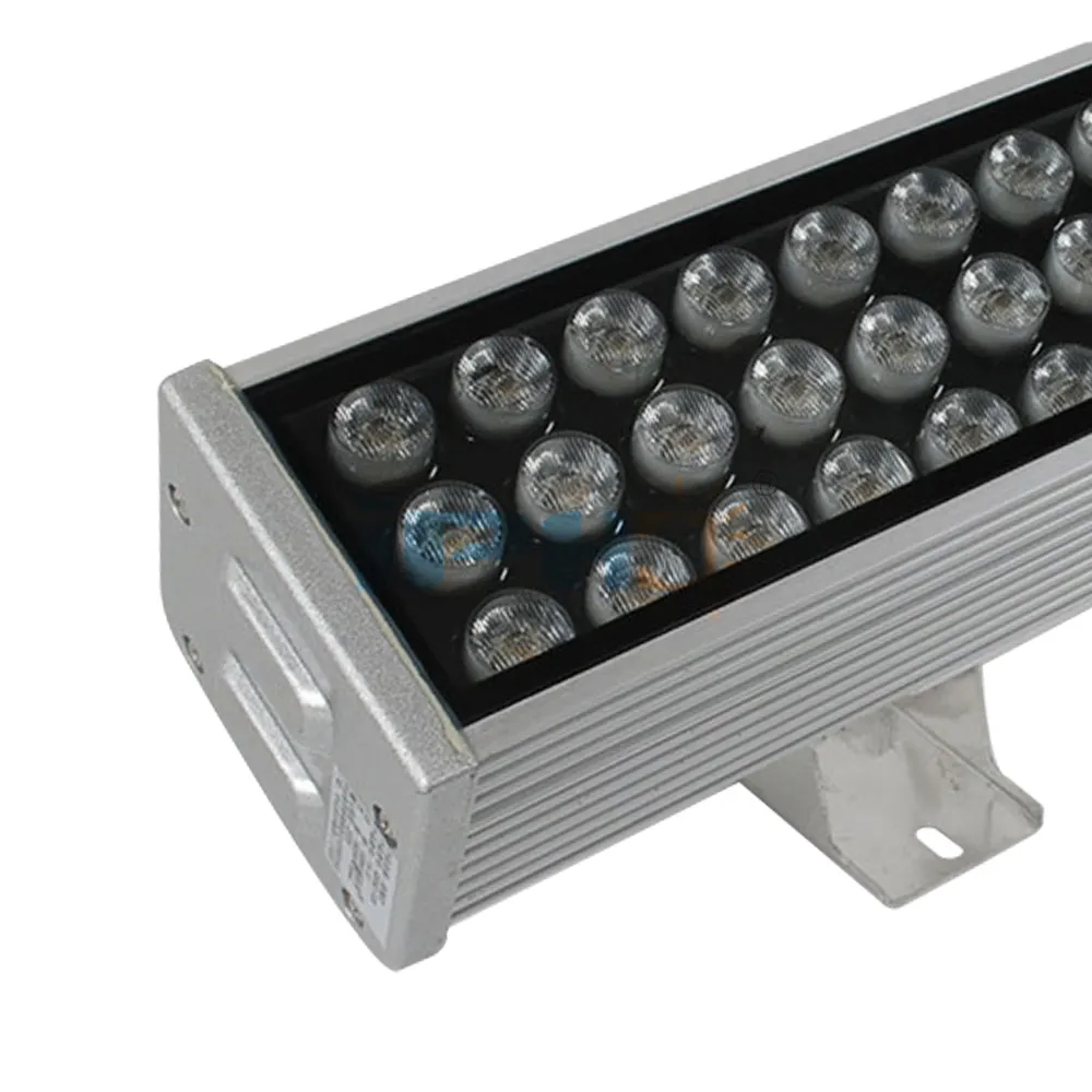 ארכיטקטורת בניין חזית Dmx512 Rgb Rgbw צבע שינוי 54W 72W 108W קיר לשטוף אור בר