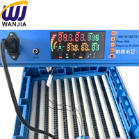 Incubateur automatique d'œufs WANJIA, machine d'éclosion de volaille avec contrôle numérique de la température pour les œufs de poulet, de canard et de caille