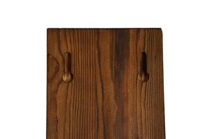 ที่เปิดขวดติดผนังแบบเรียบง่าย Beer <span class=keywords><strong>O</strong></span>'<span class=keywords><strong>Clock</strong></span> พร้อมที่เก็บขวด ทำจากไม้สนสีเข้ม พร้อมที่เปิดขวดโลหะผสมสังกะสี และถังไม้แบบถอดได้ - Product Image 5