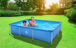 Avenli 17805 Durable 258cm x 179cm x 66cm Famille Rectangulaire Piscine PVC Matériel avec Cadre Métallique pour Adulte - Product Image 2