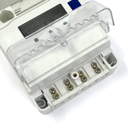 Caja de Distribución Inteligente para Medidor de Energía Monofásico, Material ABS y PC, IP65, Impermeable y a Prueba de Polvo, Medidor de Electricidad Digital