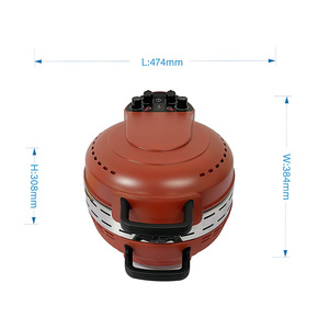 Macchina automatica per la cottura domestica per <span class=keywords><strong>Pizza</strong></span> e Pancake forno elettrico doppio forno - Product Image 6