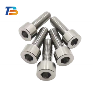 Bán buôn tùy chỉnh GR5 <span class=keywords><strong>gr2</strong></span> ti cup Torx đầu vít titan <span class=keywords><strong>din912</strong></span> nắp đầu bu lông với ổ cắm đầu chất lượng cao bu lông Titan - Product Image 2