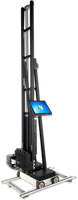 Máquina de impresión directa a pared CMYKW de doble cabezal Máquina de impresora de pared vertical con efecto 3D