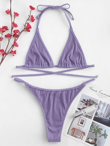 Custom Logo 2 Piece Set Swim Suits Women Swimming Wear Clothes Swimming Costumes Bikinis Beachwear Set <b>Jumpsuit</b> for Ladies - Product Image 3
