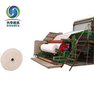 Chìa Khóa chuyển giấy thải tái chế giấy vệ sinh máy giấy dự án 1880mm 5tpd hoàn thành với tua và máy Rạch - Product Image 2