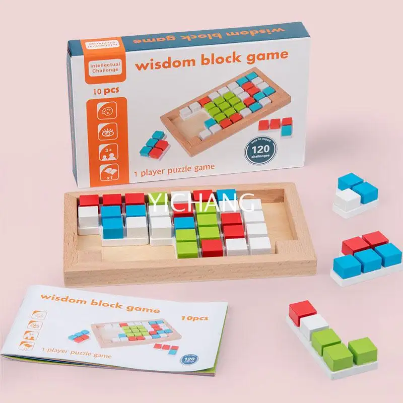 Jeux de cerveau de prix direct d'usine pour les enfants jeux de cerveau amusants pour les enfants jeu de puzzle pour les enfants éducatifs