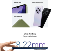 Smartphone Redmi 14C, 8 Go de RAM, 256 Go de ROM, processeur octa-core, 90 Hz, double SIM, LTE, écran HD 6,88 pouces, résistant aux chocs, jeu, reconnaissance faciale