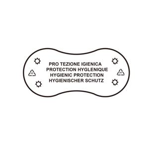 Label Maker Custom <b>Transparent</b> Feminine Swimwear <b>Bikini</b> Stickers Eco Biodegradable Hygiene Liner Hygienic Liners for Swimwear - Product Image 2