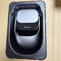 Cheerdots 2 Mouse Udara Lepas Pasang Nirkabel Touchpad All-in-one Saku dengan Perekaman Terintegrasi Mouse Gaming Kustom LED Backlit Stok Tersedia