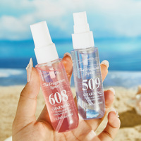 Ensemble cadeau de 4 vaporisateurs d'eau de Cologne fruitée pour femmes, brume pour le corps et les cheveux, 40 ml
