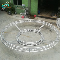 Escalera de Truss Circular de Aleación de Aluminio de Alta Calidad para Espectáculos de Luces en Iglesias, Bodas y Exhibiciones