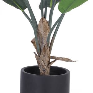 في الأماكن المغلقة في الهواء الطلق طيور بلاستيكية محفوظ بوعاء نباتات الجنة من شجر الموز والنخيل للمسافرين - Product Image 6