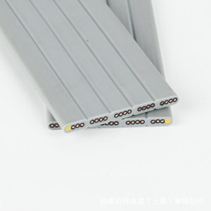 สายแบนมาตรฐานขายส่ง ได้รับการรับรองมาตรฐาน ROHS 2-66 แกน สำหรับเครนโครงเหล็ก เครนเหนือศีรษะ รถยกไฟฟ้า-4 15 ตัน ยกสูงสุด 3 เมตร - Product Image 1