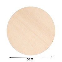 Cercles en bois naturel poli, tranches de bois lisses découpées avec précision, écologiques, pour projets d'artisanat DIY, peinture artistique, Feng Shui mural