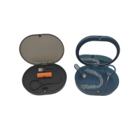 3 en 1 Nouveau Design Portable Orthodontique Dentaire Aligneur Retenue Dentier Boîte Miroir Cas Avec Silicone Pad