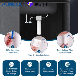 Filtro de Agua Pureza S003, Sistema Bajo Fregadero, Prueba de Presión de 400 PSI, Reemplazo de Grifo de Cocina - Product Image 3