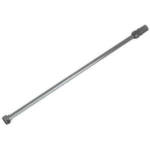 Tubo de cobre cromado con brida y conector Ø 10-MF 3/8x 3/8 Cm100 Ajuste de hierro fundido de superficie lisa - Product Image 1