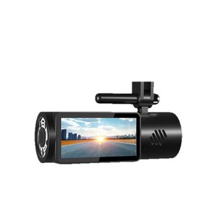 Caméra embarquée double objectif avec Wi-Fi, prise en charge des cartes TF et USB, enregistrement en boucle 1080p, Wi-Fi, DVR multilingue - Product Image 1