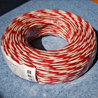 Câble Électrique RVS 1mm Rouge Noir, Fil de Cuivre Électrique 2.5mm, Câble RVS Résistant au Feu 2*1.5mm 2.5mm, Câble Électrique pour Maison