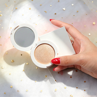 Poudre illuminatrice pour le visage, maquillage végan, logo personnalisé, marque privée, palette de pigments illuminants