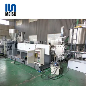 New Design Single Screw Plastic Recycling Granulator For PE HDPE LDPE PP PS Production Line Plastic Pelletizing Machinery