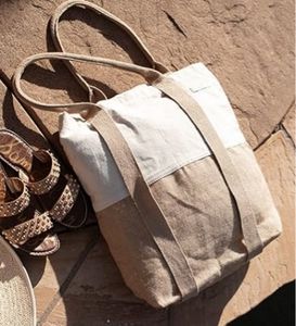 Bolsa de Compras de Lona Reciclable y Personalizable para Mujer, Estilo Boho Chic, para Viaje o <span class=keywords><strong>Playa</strong></span>, de Gran Capacidad, Ideal para Regalo - Product Image 4