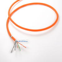Cat5e SFTP Lan kabel dengan harga pabrik diskon besar kabel Lan Cat5e SFTP kabel jaringan tembaga telanjang