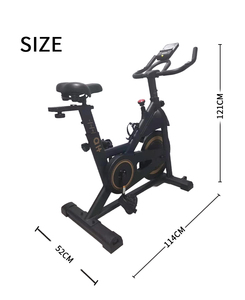 Spin Bike équipement de gymnastique <span class=keywords><strong>Sport</strong></span> Spin Bike magnétique intérieur Cycle vélo d'exercice filature pour <span class=keywords><strong>salle</strong></span> de <span class=keywords><strong>sport</strong></span> avec écran - Product Image 6