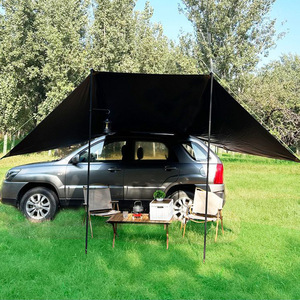 Toldo Lateral para Auto Leyland de 5.0M con Marco de Aluminio, Portátil, Impermeable, para Campamento, Diseño Rectangular Moderno - Product Image 3