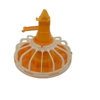 Nouveau plateau d'alimentation automatique en plastique de 1 an de garantie pour les poulets d'élevage et les poules pondeuses