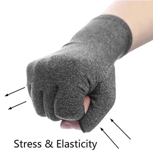 Hochwertige Hot Sell Anti Arthritis Handschuhe Arthritis Handschuhe Arthritis Compression Finger less Handschuhe