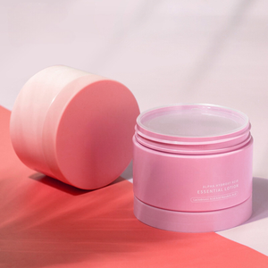 Frasco Biodegradável Rosa Pêssego de 8oz 300ml 500ml em Plástico <span class=keywords><strong>PCR</strong></span> para Cosméticos, Manteiga Corporal e Gel Capilar com Tampas - Product Image 2