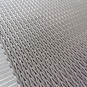 Ceinture <span class=keywords><strong>en</strong></span> maille de cryptage à chevrons personnalisée pour petite chose chaîne lien composé équilibre armure bande transporteuse pour la nourriture - Product Image 2