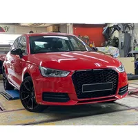 Grille avant noire en nid d'abeille de style normal de haute qualité Rs1 pour Audi A1 2016-2019