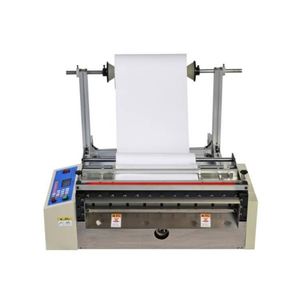 Machine de découpe entièrement automatique pour bâches en rouleau, papier, film plastique PVC/PE et papier en rouleau - Product Image 1
