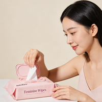 Lingettes intimes parfumées pH équilibré OEM ODM pour adultes – Pack voyage – Lingettes humides pour l'hygiène intime