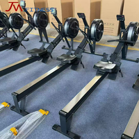 Máquina de Remo con Resistencia de Aire para Ejercicio Cardiovascular, Equipo de Gimnasio Comercial, Venta Directa de Fábrica