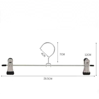 Cintres métalliques robustes les plus vendus – Design classique et moderne, durables pour jupes, pantalons, jeans, sous-vêtements et culottes