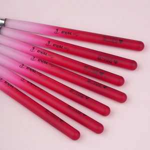 Lot de 7 pinceaux à <span class=keywords><strong>ongles</strong></span> multifonctionnels en acrylique dégradé pour le nail art et le gel, outils de dessin pour <span class=keywords><strong>ongles</strong></span>, fournisseur en gros - Product Image 4