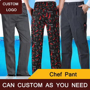 Pantaloni <span class=keywords><strong>da</strong></span> <span class=keywords><strong>Chef</strong></span> HZO-22006 per <span class=keywords><strong>Uomo</strong></span>, Uniforme <span class=keywords><strong>da</strong></span> Cucina per Ristorante, Pantaloni <span class=keywords><strong>da</strong></span> Lavoro Stampati con Vita Elastica - Product Image 6