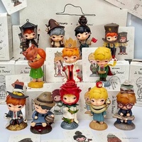Figurines Popmart Hirono Prince Series, figurines en boîte mystère, design aléatoire, figurines d'action, jouets de collection, décorations pour la maison